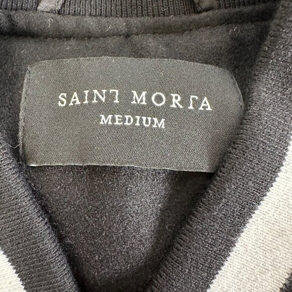 Men's Saint Morta Graveyard Varsity Jacket M - Picture 3 of 5